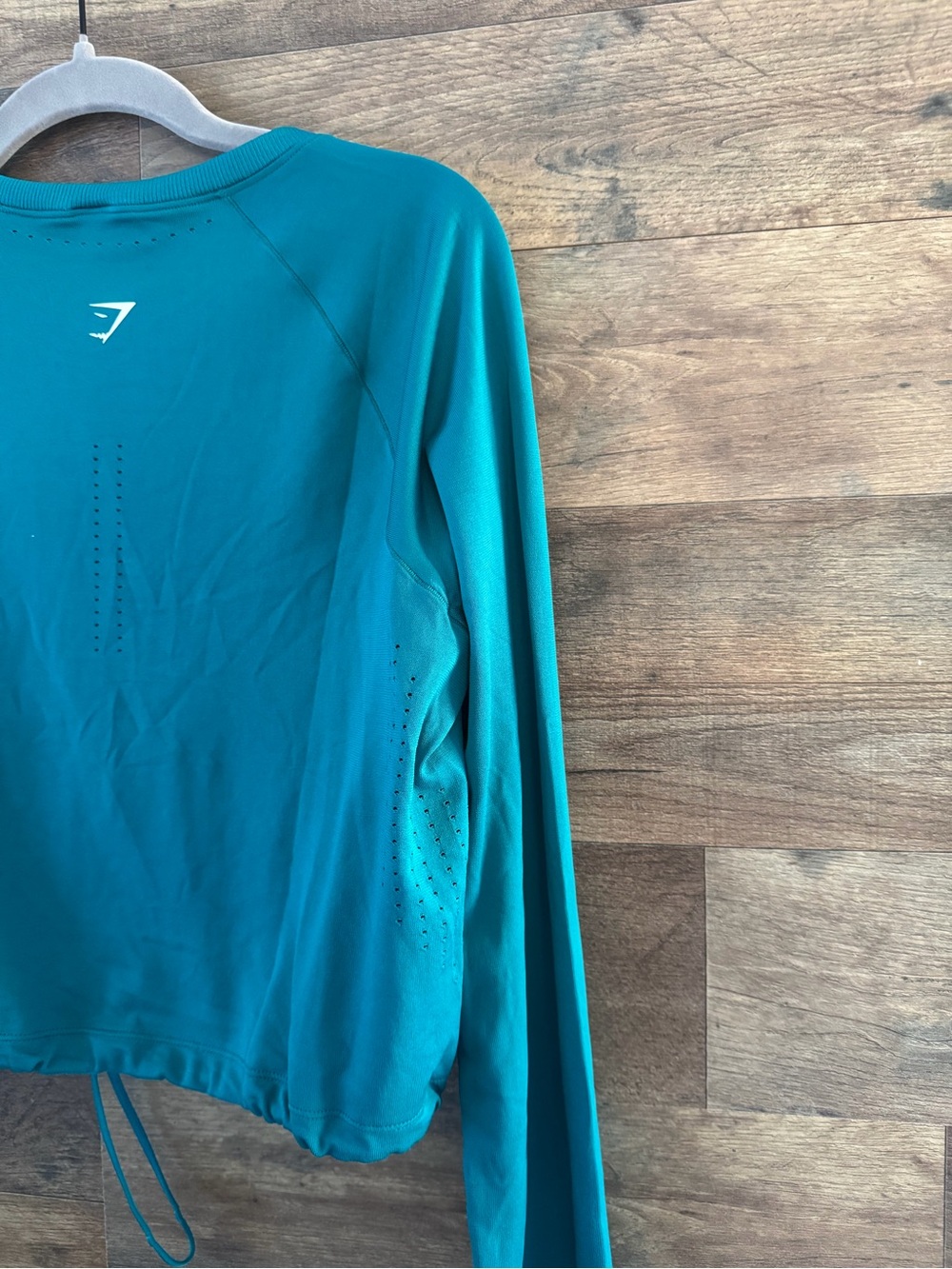 Gymshark Sweat Seamless Long Sleeve Crop Top - Picture 9 of 9